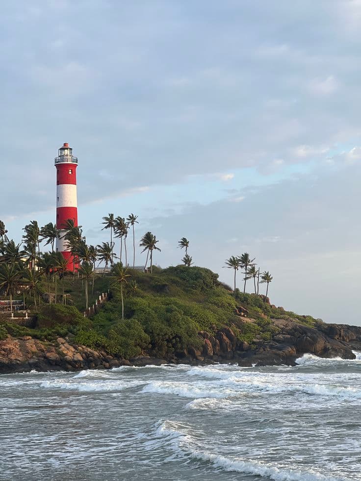 Kovalam Lighthouse Beach