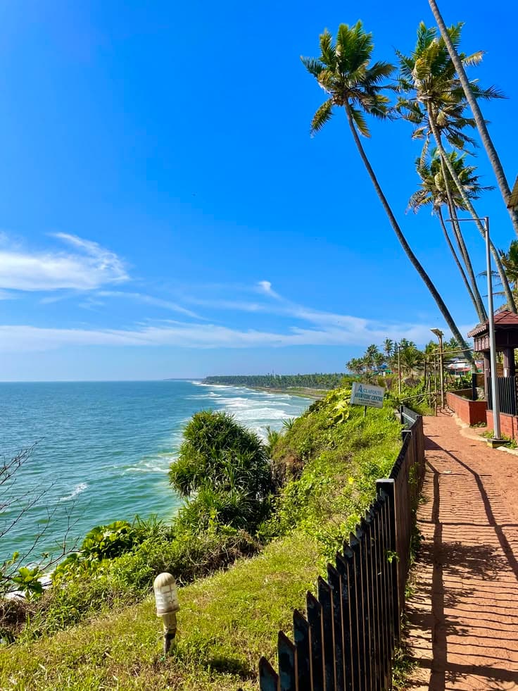 Varkala Cliff